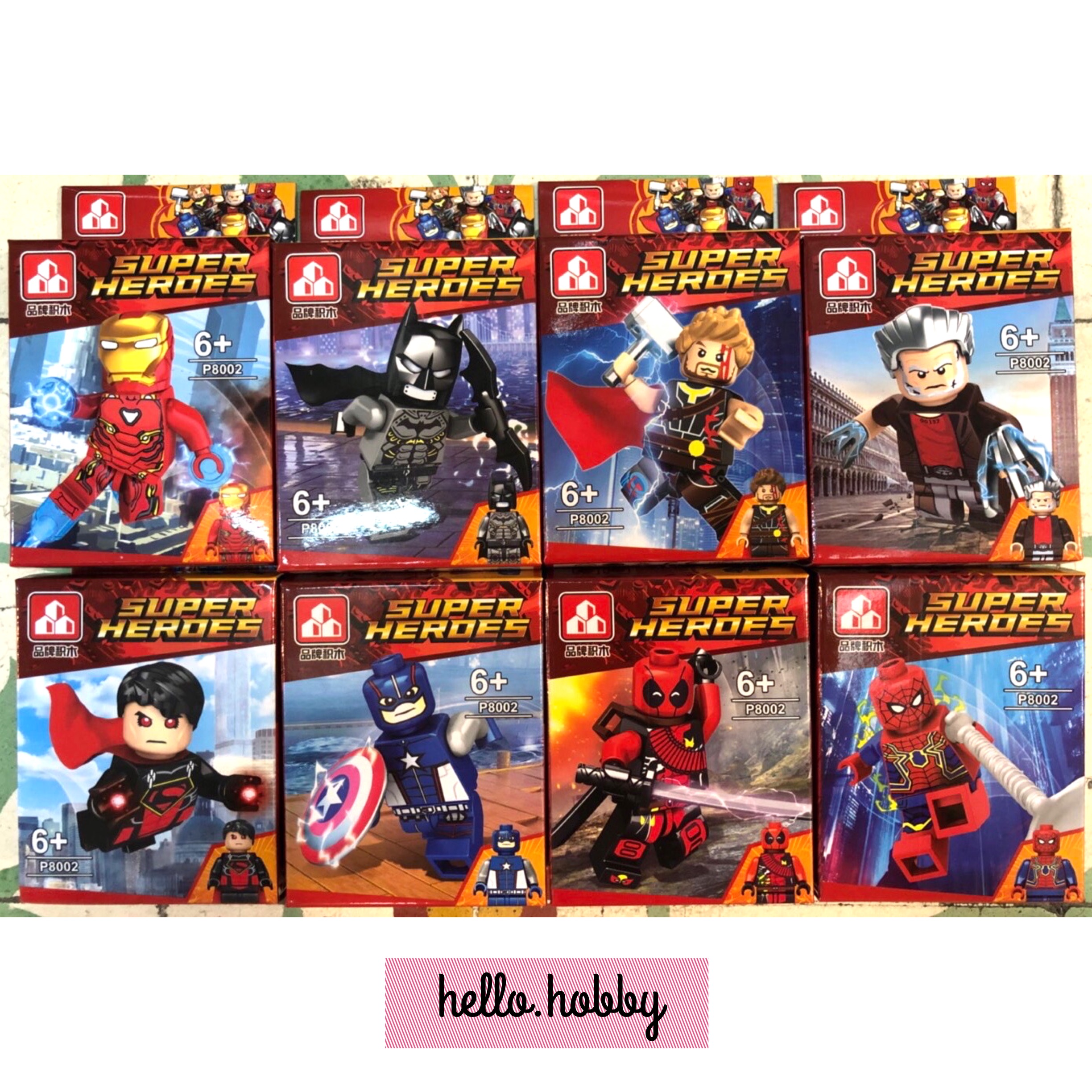 P8002 Super Heroes