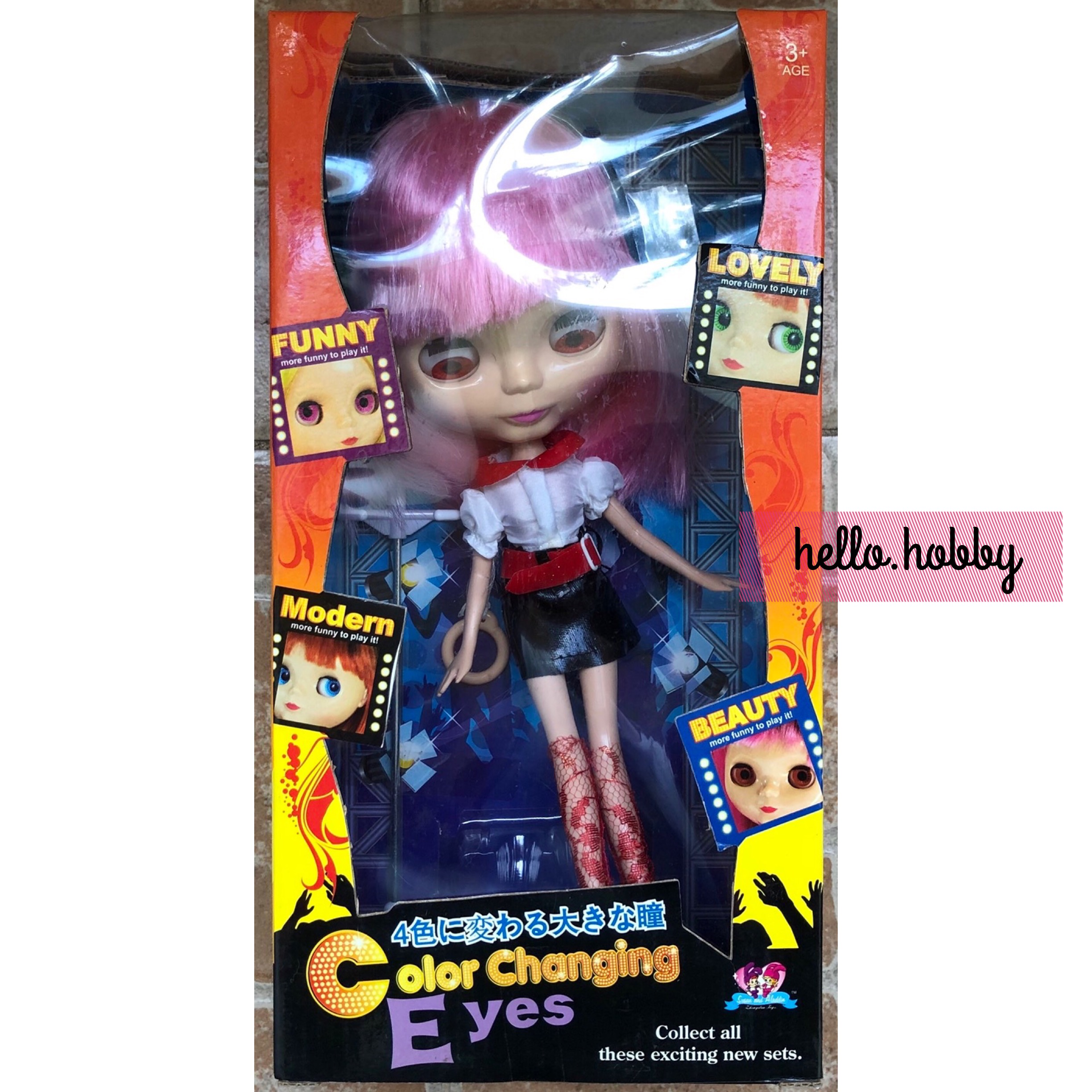 Color Changing Eyes Doll ตุ๊กตาตาเปลี่ยนสีได้