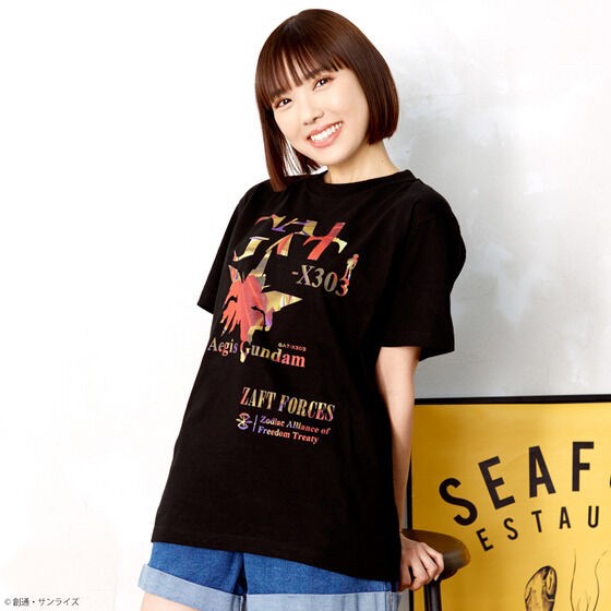 PRE-ORDER : STRICT-G "Mobile Suit Gundam SEED" T-shirt