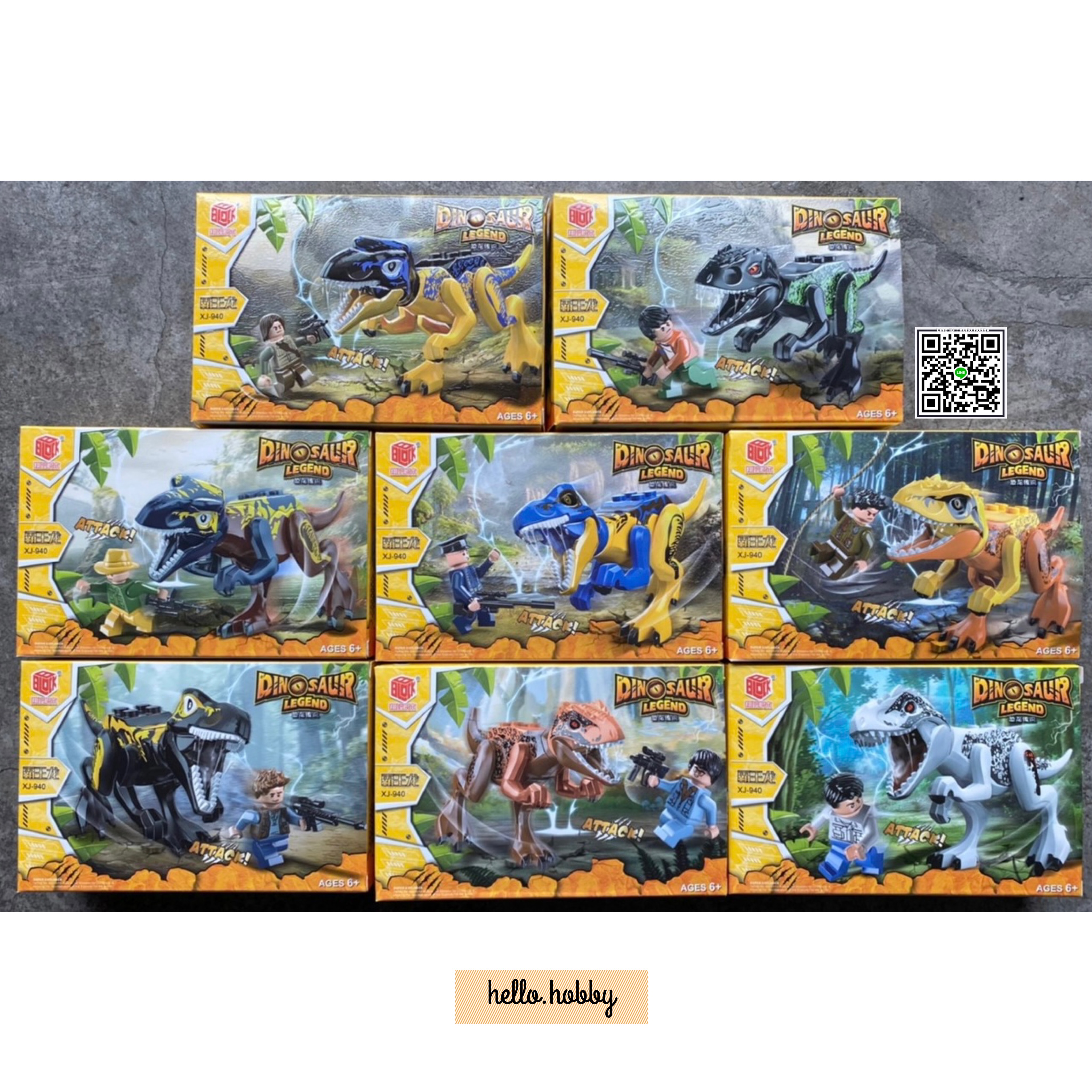 XJ 940 Dinosaur Jurassic