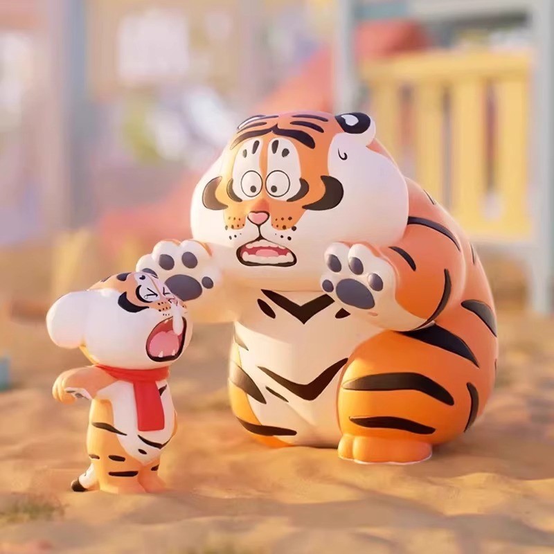 โมเดลได้ 1 ตัว | Panghu I,m Not Fat Tiger - Father & Stubborn Son Series by Funism