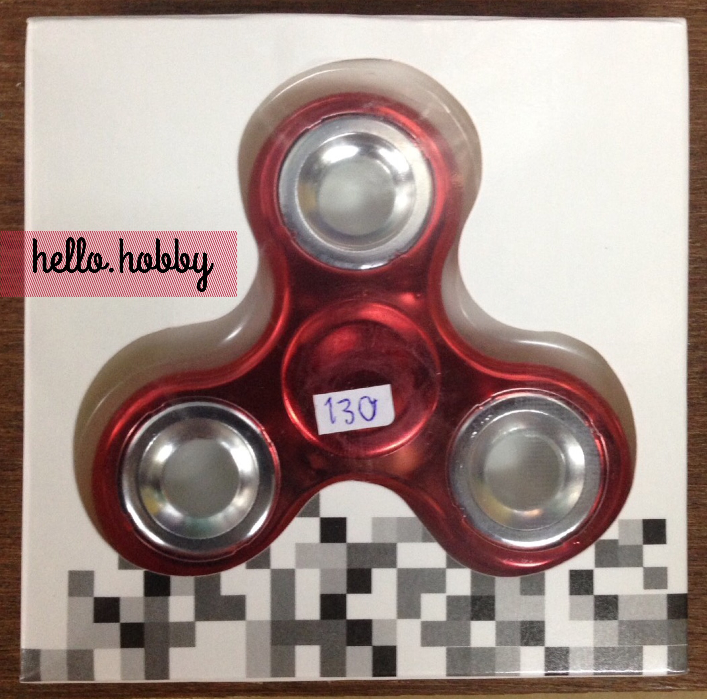 Fidget Spinner - Metal All Red