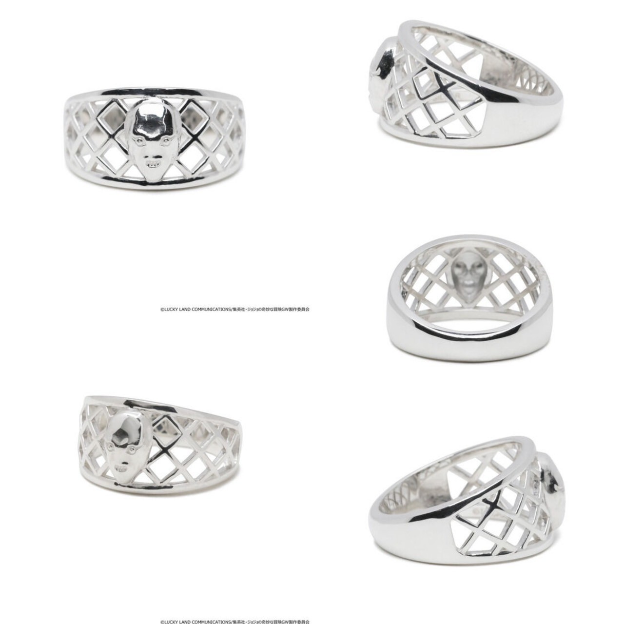 PRE-ORDER : JoJo's Bizarre Adventure Golden Wind x JAM HOME MADE K・C Ring