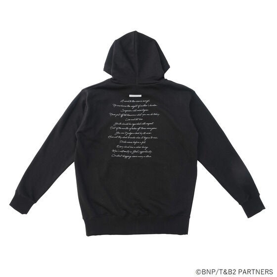 PRE-ORDER : Tiger & Bunny 2 Part 1 Subtitle Pattern Pullover Hoodie