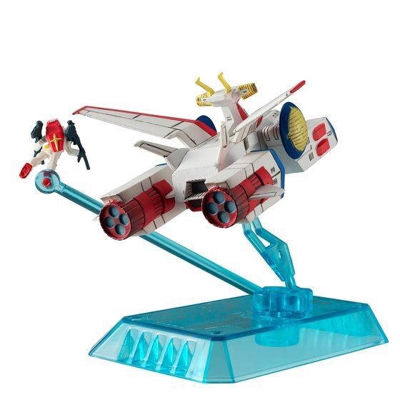 PRE-ORDER : Cosmo Fleet Collection Mobile Suit Gundam Earth Federation Army pegasus Class Assault Landing Craft White Base