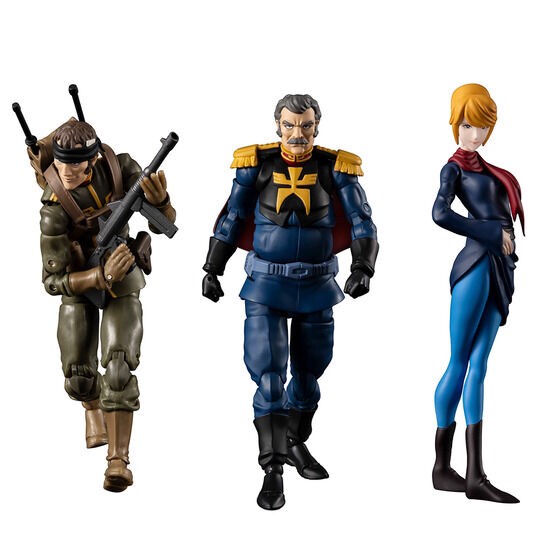 PRE-ORDER : G.M.G. Mobile Suit Gundam Principality of Zeon 07/08 Ramba Ral Corps Box Set [With first-time limited benefits]