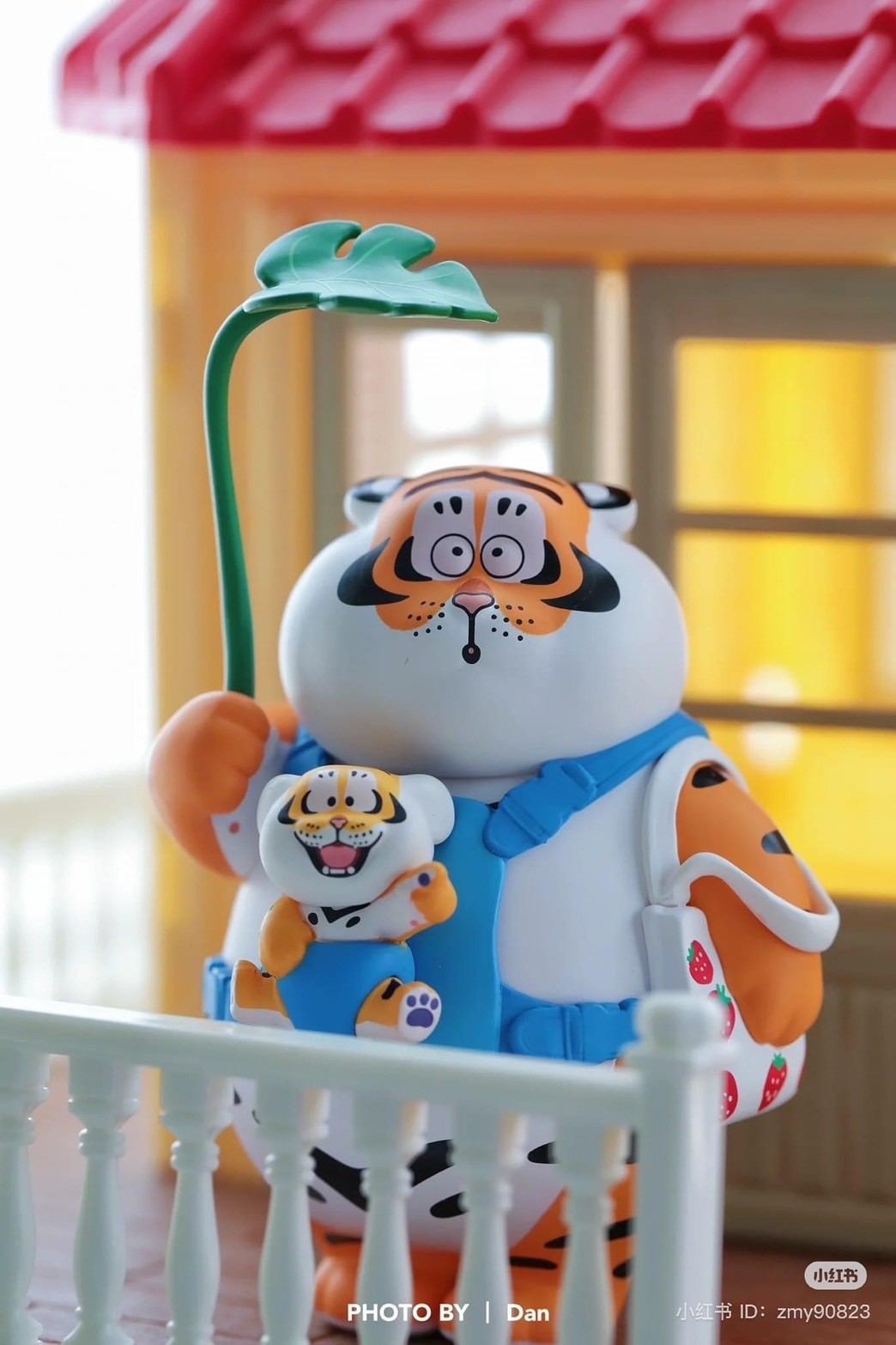 โมเดลได้ 1 ตัว | Panghu I,m Not Fat Tiger - Father & Stubborn Son Series by Funism