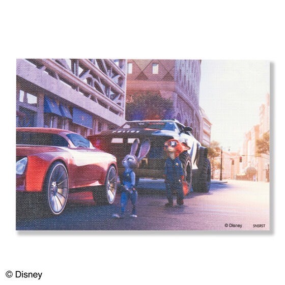 PRE-ORDER : Zootopia Canvas Style Postcard (10 types in total) (Random)