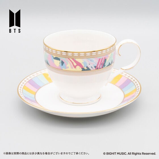 PRE-ORDER : Noritake Cup&Saucer set BTS Music Theme DNA ver./ MIC Drop ver. / Dynamite ver.