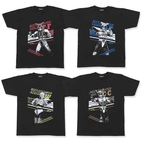 PRE-ORDER : B-Fighter Kabuto Design T-shirt (All 11 types)