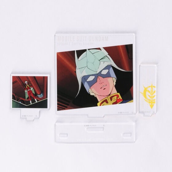 PRE-ORDER : Mobile Suit Gundam Dialogue Acrylic Collection Episode 2 Char Aznable (B)