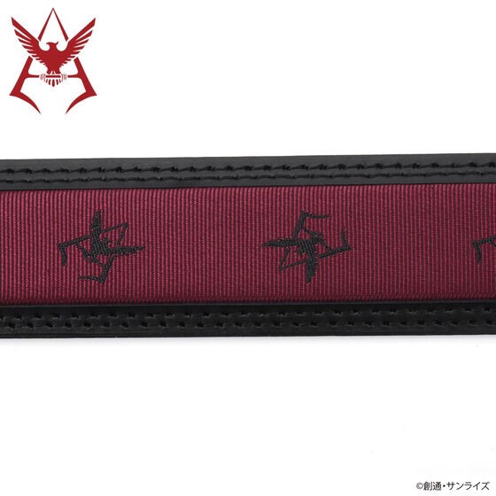 PRE-ORDER : Mobile Suit Gundam Leather Item Collection Belt Char Design