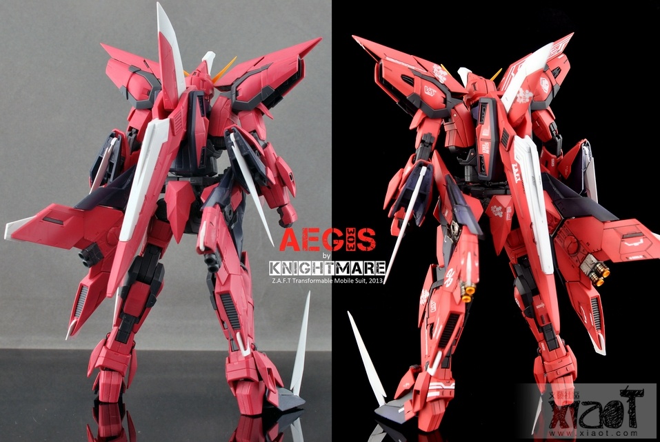 MG 1/100 GAT-X303 Aegis Gundam by Bandai