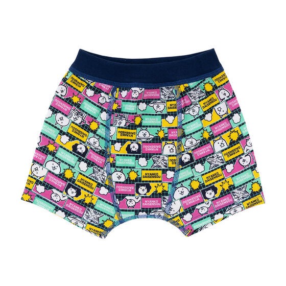 PRE-ORDER : Nyanko Great War Kids Boxer Briefs with Metal Neko Builder 2-Pack