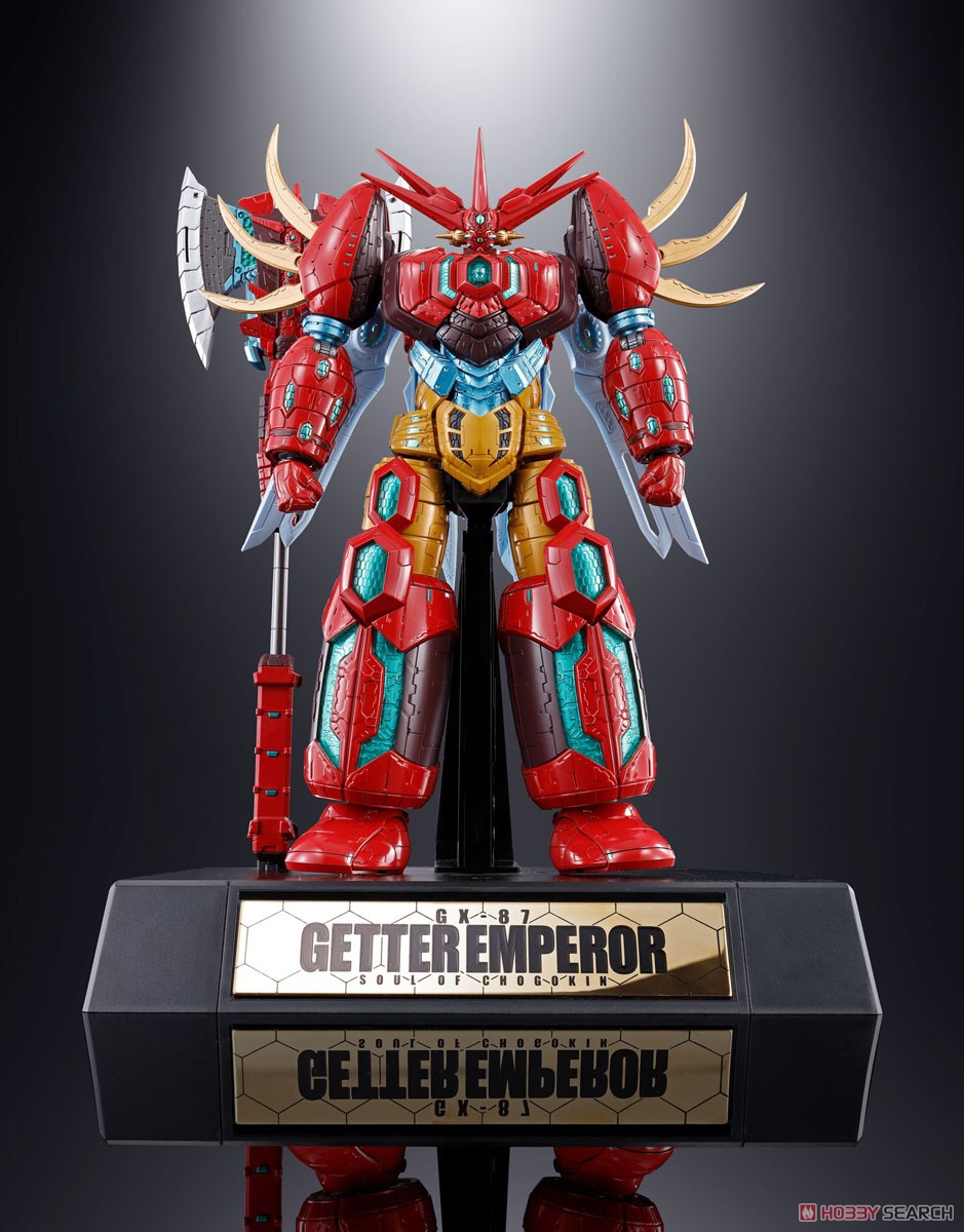 SOUL OF CHOGOKIN GX-87 Getter Emperor (True Getter Robo Manga Ver.) by Bandai
