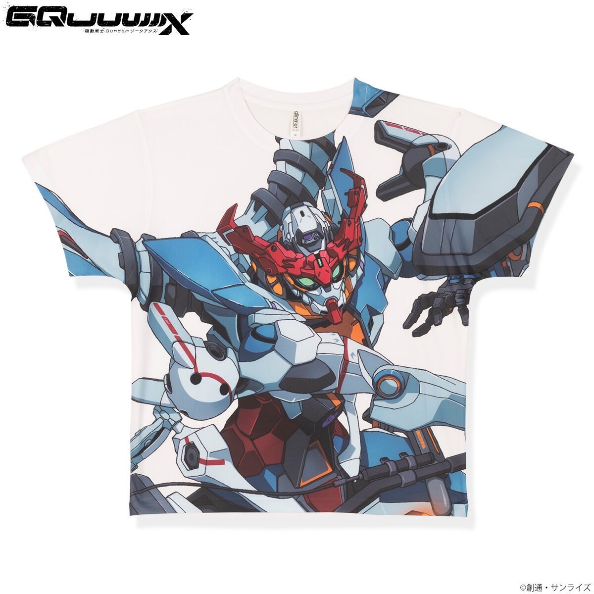 PRE-ORDER : Mobile Suit Gundam GQuuuuuuX Mobile Suit Full Panel T-Shirt GQuuuuuuX