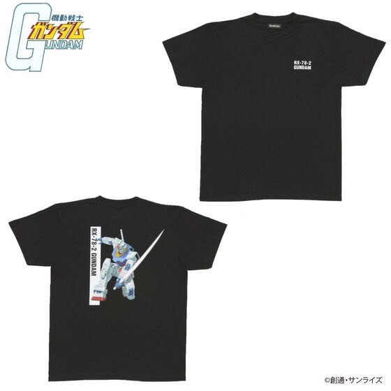 PRE-ORDER : Mobile Suit Gundam MS Illustration Full Color T-shirt