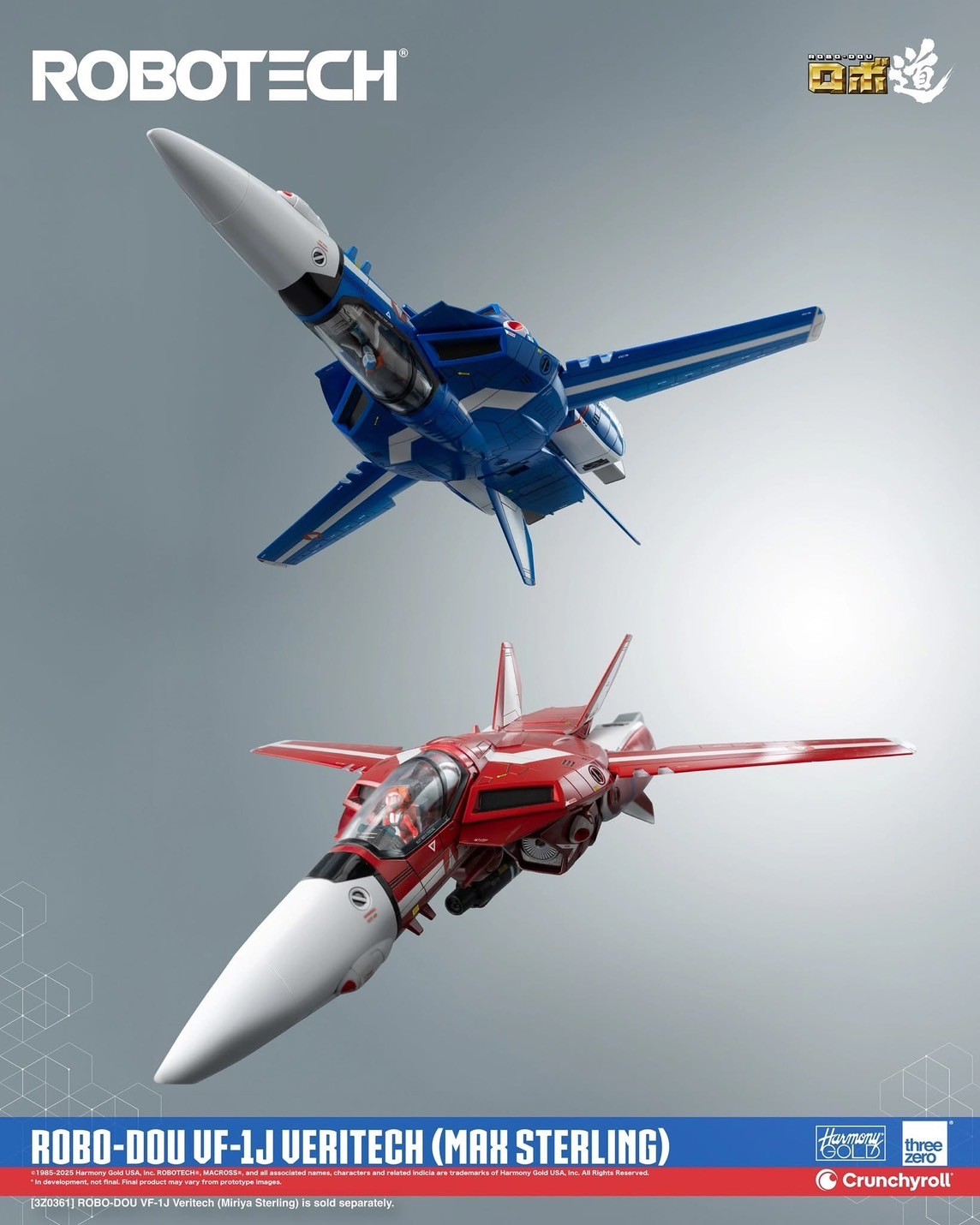 Pre-order : ROBOTECH ROBO-DOU ROBOTECH VF-1J Veritech (Miriya Sterling) by Threezero