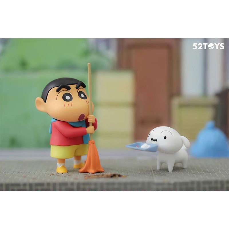 Crayon Shinchan Daily Activities Series by 52Toys (Set of 6+1secret)