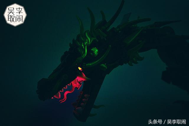 Lepin 8918 Ninjago Green Ninja Dragon Kirin 1443pcs (มีไฟ)