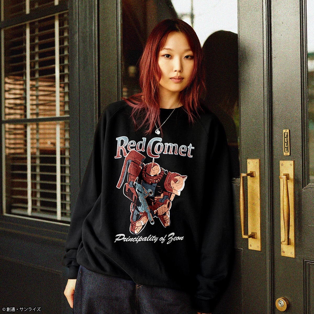 PRE-ORDER : STRICT-G.Fab "Mobile Suit Gundam" Used Style Sweatshirt
