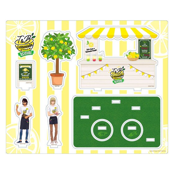 PRE-ORDER : TIGER & BUNNY 10th Anniversary in NAMJATOWN -REVIVAL- Acrylic Diorama Stand