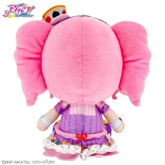 PRE-ORDER : Aikatsu! Series Chibi Stuffed Toy Premium Rare ver. Madoka Amaha (Angel Alice Coordination)
