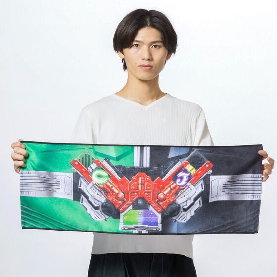 PRE-ORDER : Kamen Rider Series Transformation Belt Design Face Towel
