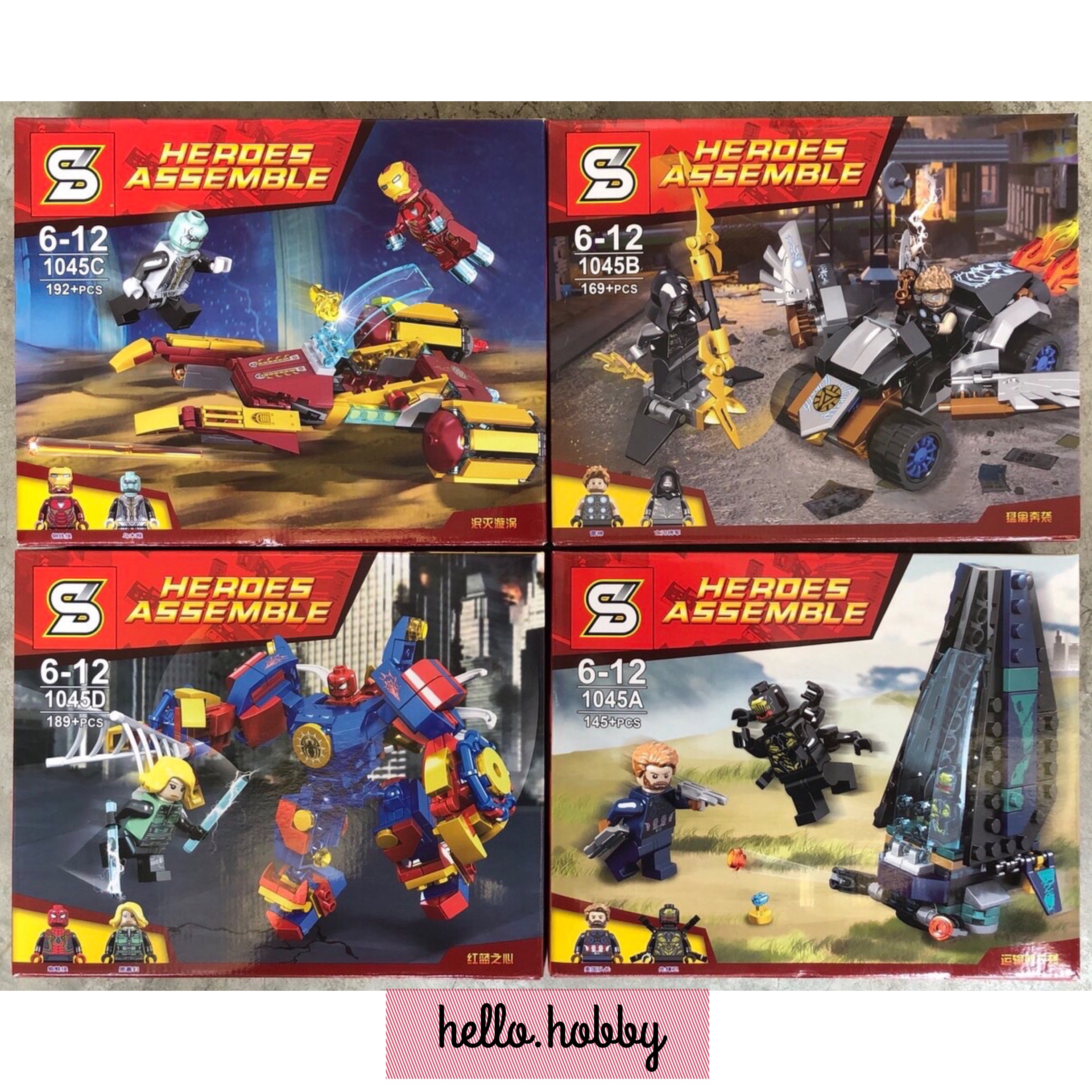 SY 1045 A-D Super Hero