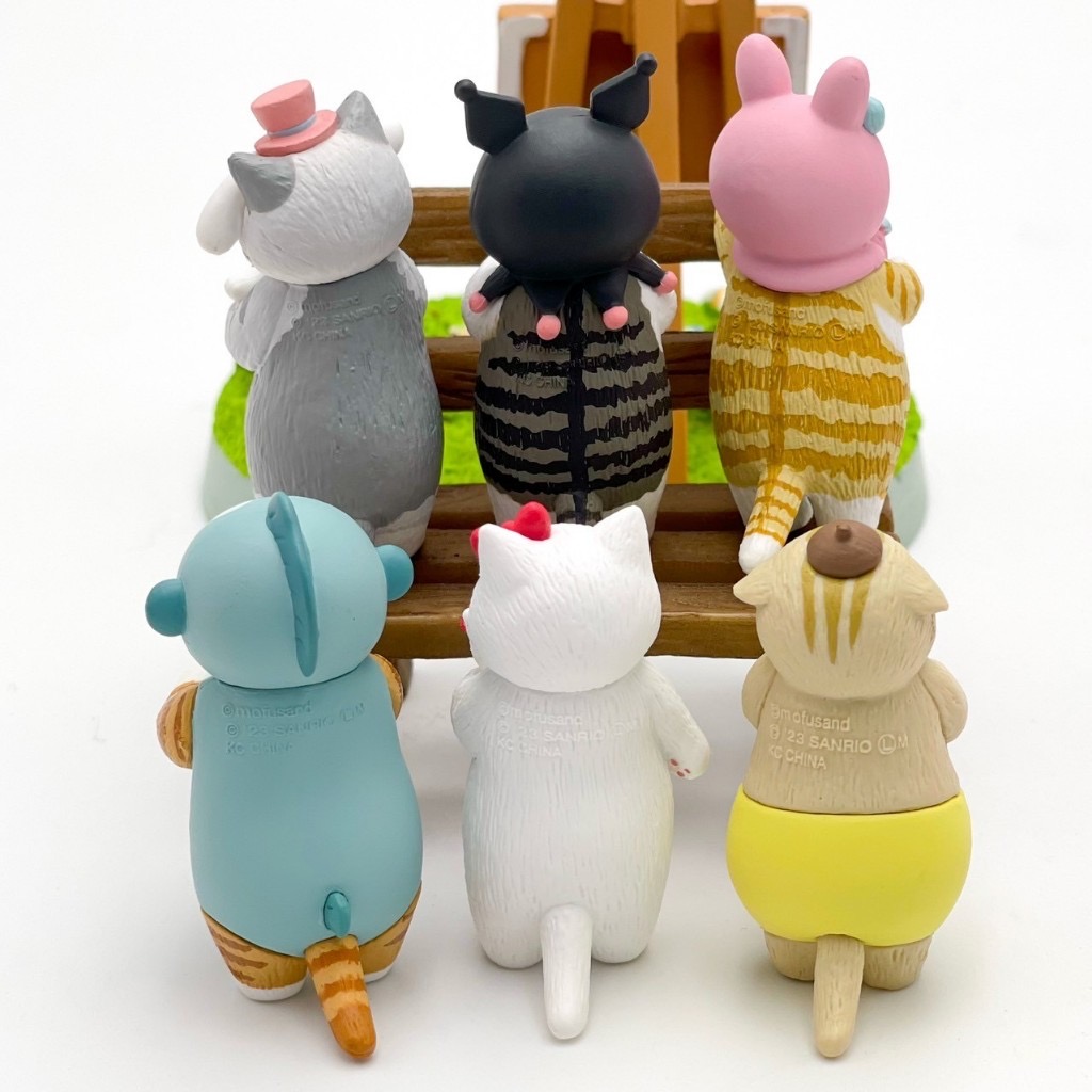 Mofusand x Sanrio Characters by Kitan Club (Set of 6)