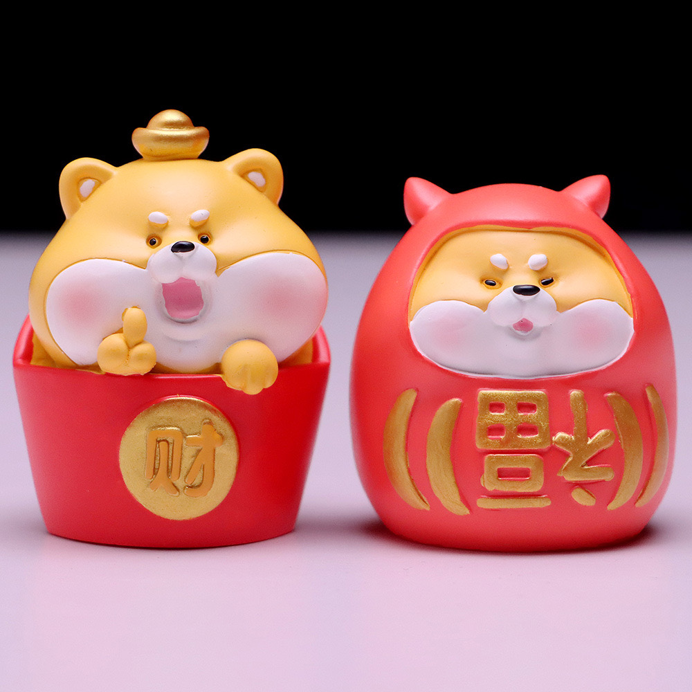 โมเดล ได้ 1 ตัว | Lucky Shiba Dog - More Than Billion Dollars Series by Romantic Light