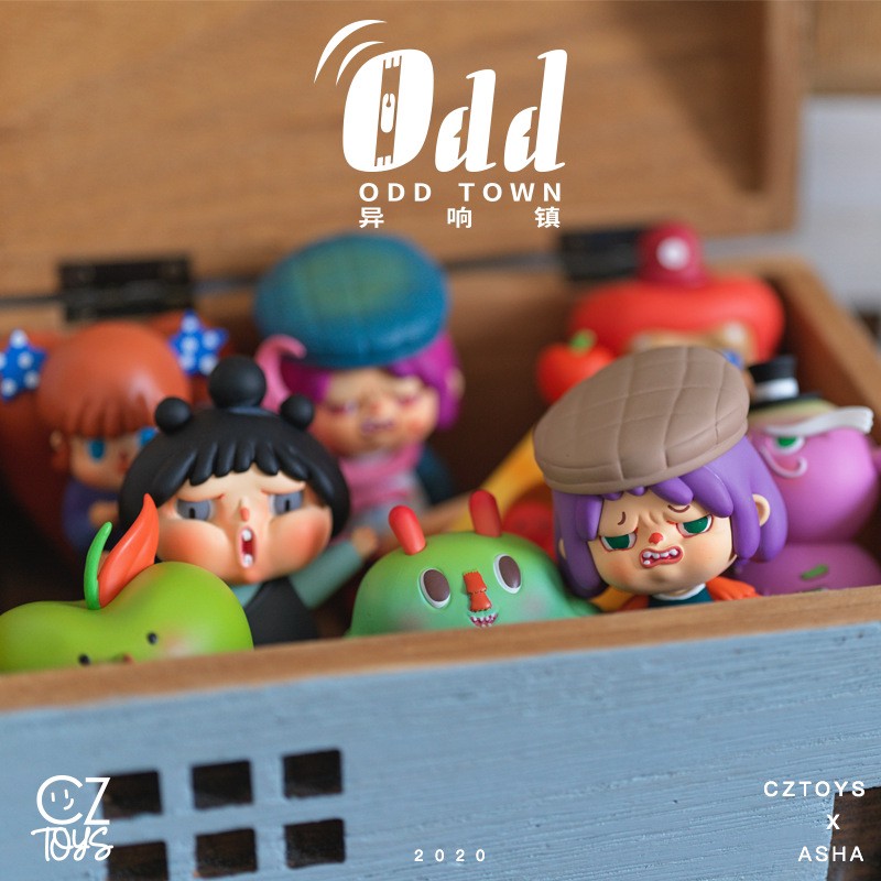 Blind Box - Odd Town by CZ Toys (Set of 8+1 secret)