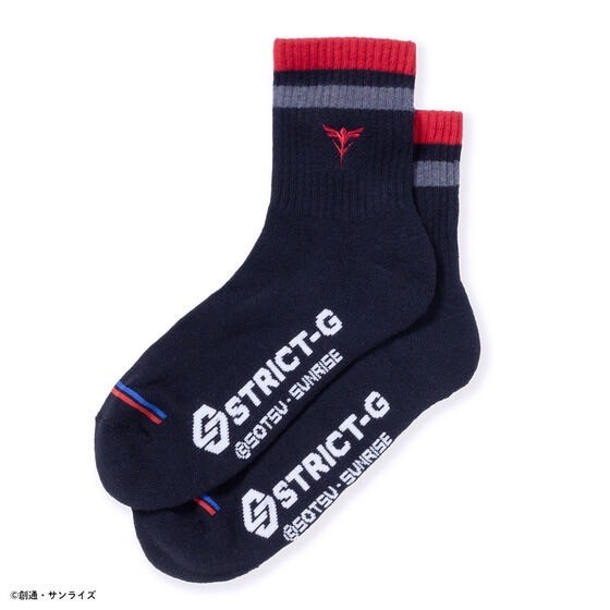PRE-ORDER : STRICT-G "Mobile Suit Gundam" Basic Line Socks 3P Set