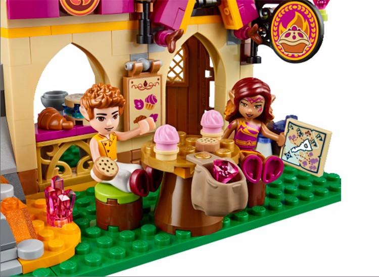 Bela 10412 Elves Wind Wizard Azari & Magic Roast House 323pcs