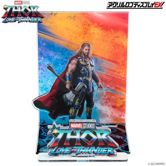 PRE-ORDER : Acrylic Logo Display EX MARVEL Thor: Love and Thunder