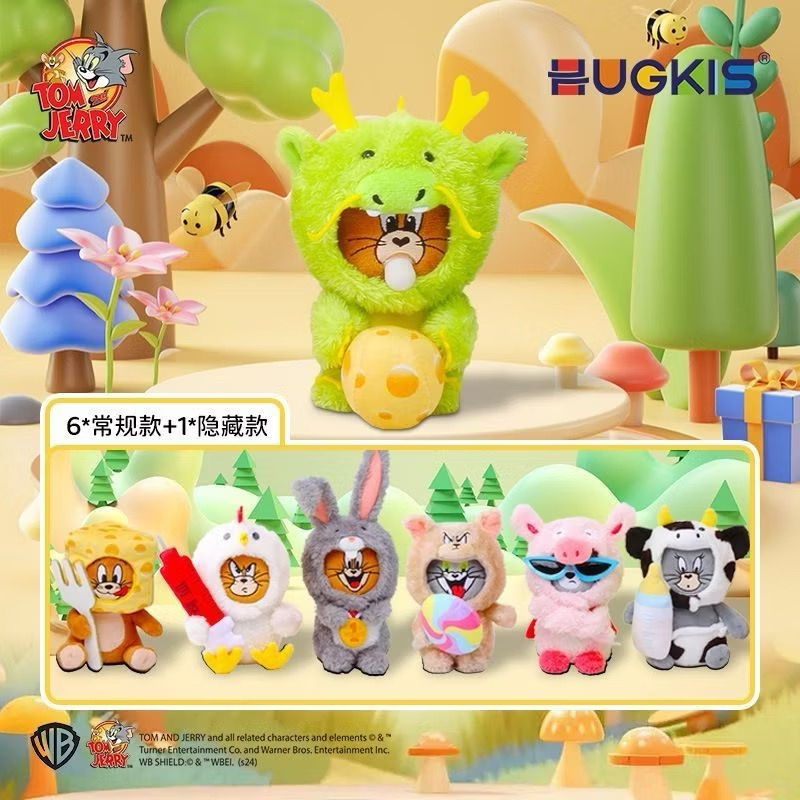 ตุ๊กตาทอมเจอรี่ - Tom & Jerry Plush Zodiac Series by Hugkis