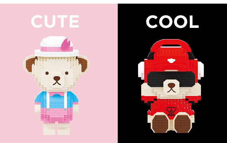 Balody 18252-18253 Teddy Collection