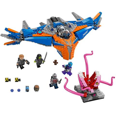 Bela 10748 Super Heroes The Milano VS The Abilisk 481pcs