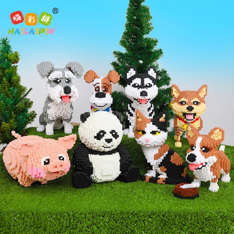 Haicaipin 8602-8686 Animal Dog & Panda