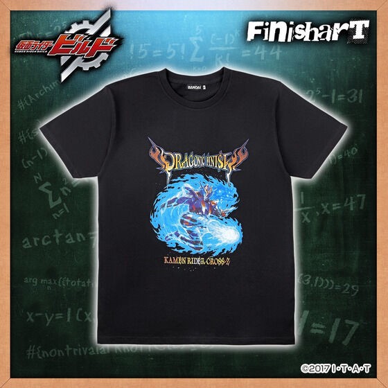 PRE-ORDER : FinisharT Kamen Rider Build Series T-shirt All 3 Types