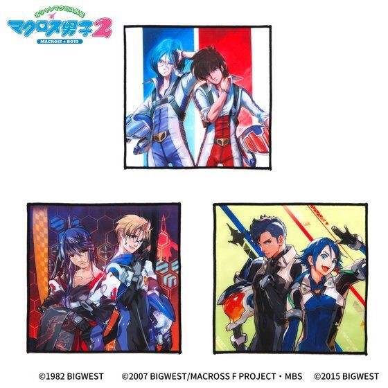 PRE-ORDER : Macross Boys 2 Mini Towel