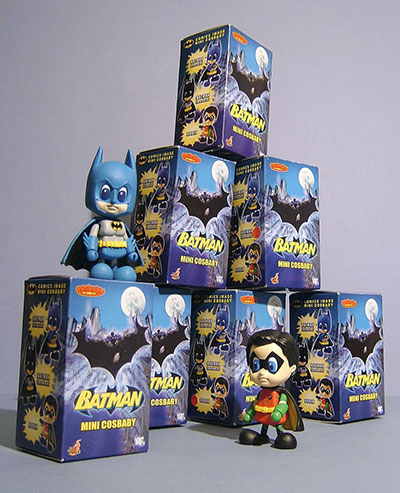 Batman Mini Cosbaby by Hot Toys (Set of 7)