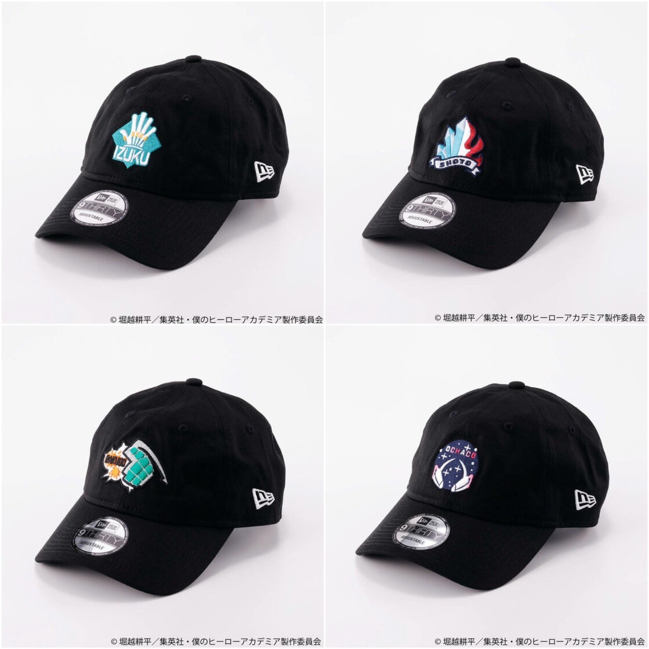 PRE-ORDER : "My Hero Academia" x NEW ERA 9THIRTY Caps (9 types)
