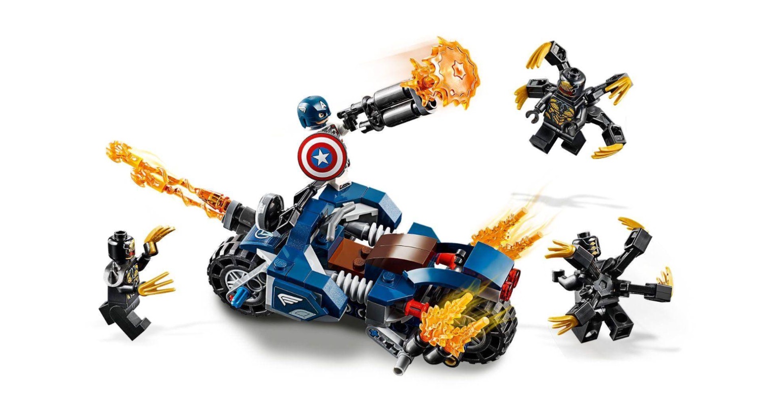 Lepin 07119 Captain America: Outriders Attack 188pcs