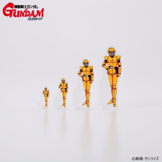 PRE-ORDER : Mobile Suit Gundam: Char's Counterattack Miniature Acrylic Series Acrylic Stand (4 types)