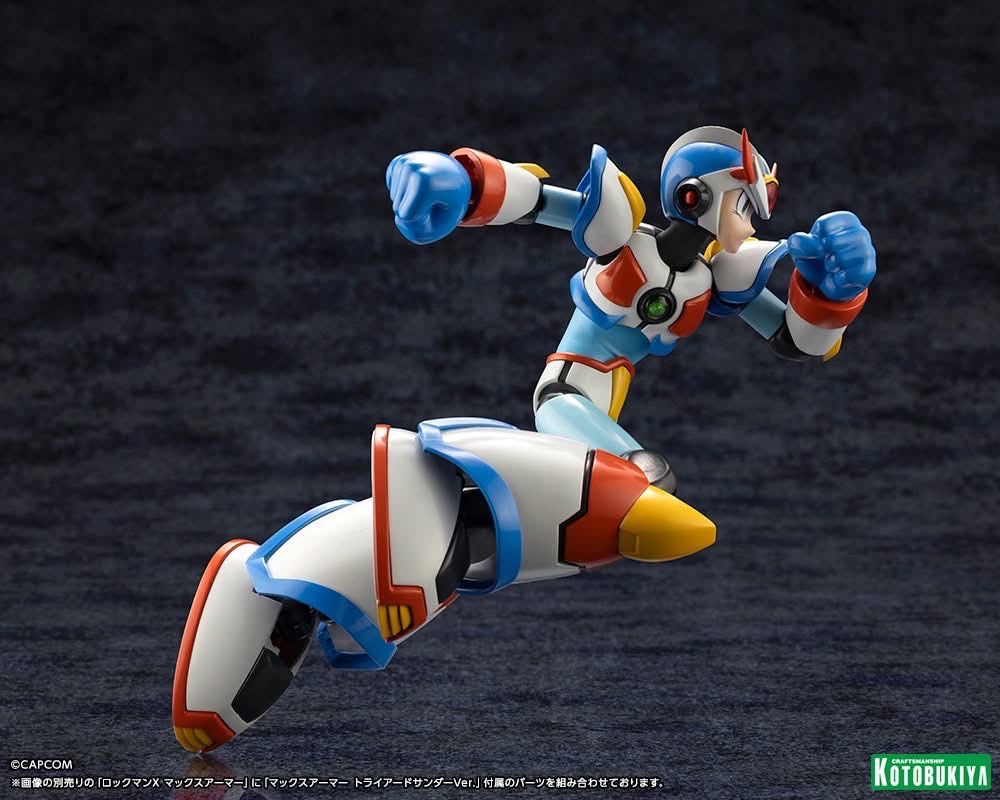 Pre-order : Mega Man X Max Armor Triad Thunder Ver. Plastic Model Kit by Kotobukiya (Reissue)