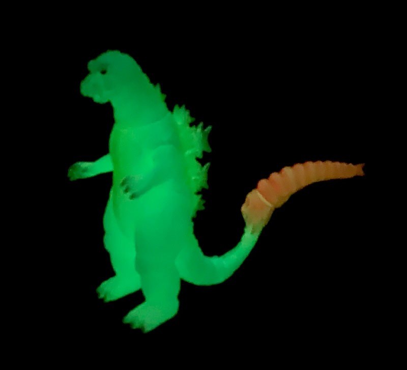 Godzilla - CCP Middle Size Series - Vol.10 Godzilla (1964) Luminous Green Ver. Soft Vinyl (Lot JP) by CCP
