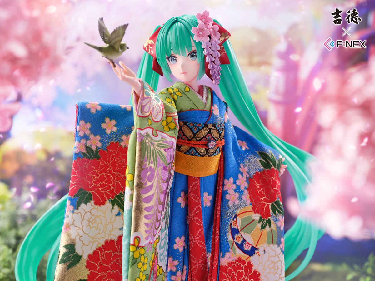 Pre-order : Yoshitoku x F:NEX Hatsune Miku -Japanese Doll- 1/4 Scale Figure by Design Coco x FuRyu