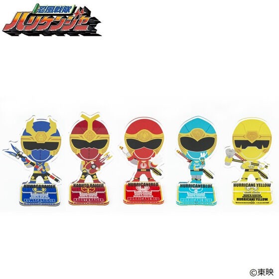 PRE-ORDER : Ninpuu Sentai Hurricaneger Deformed Acrylic Stand