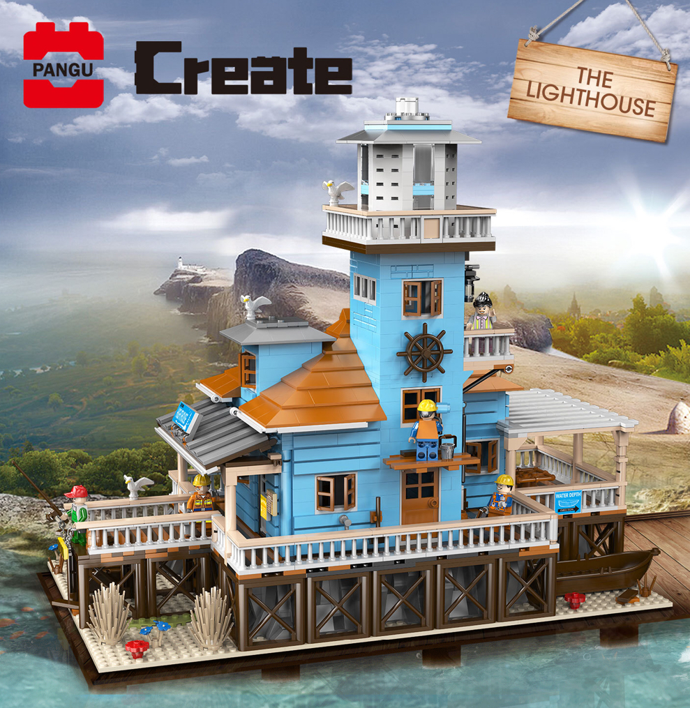 Pangu Pg 12002 The Lighthouse 2375pcs